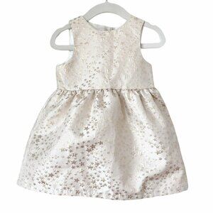Cat & Jack Gold Star Dress